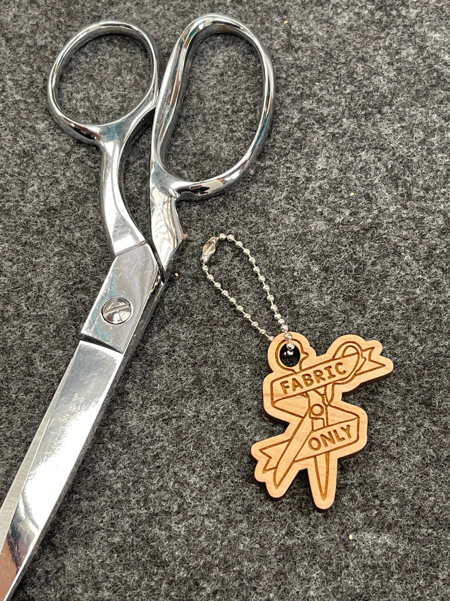 Fabric scissor fob. Scissors fob for fabric only