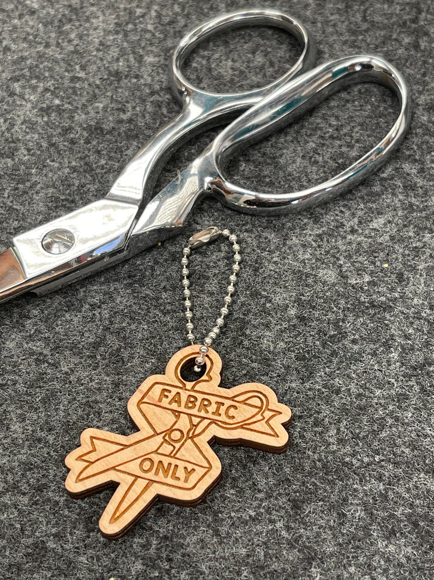 Fabric scissor fob. Scissors fob for fabric only