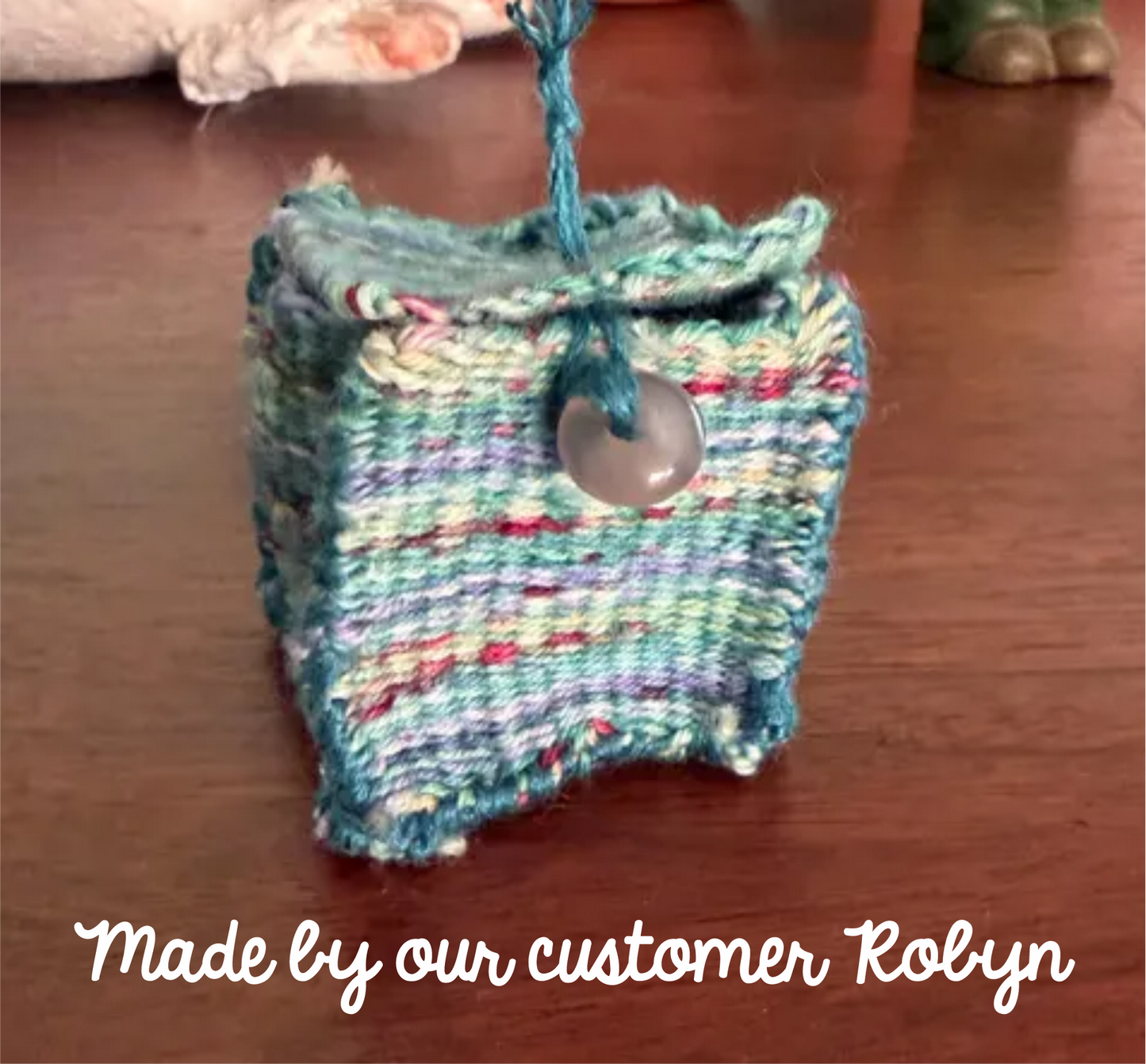 Mini Square Loom kit, craft kit weaving