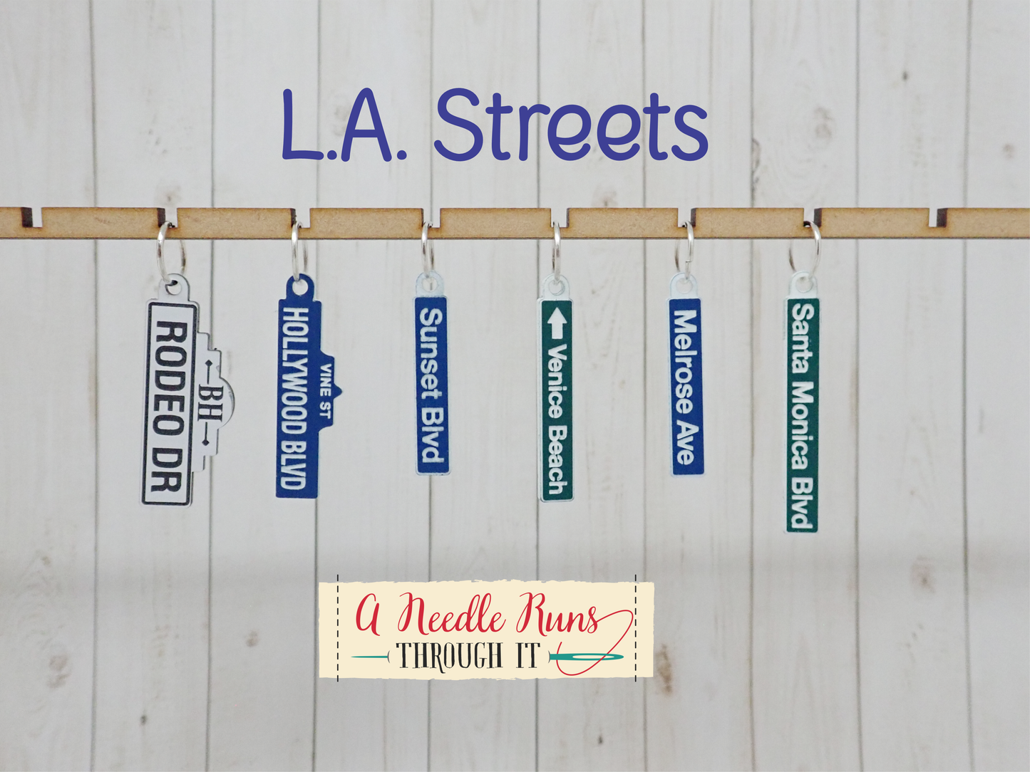Los Angeles Streets, L.A. Streets Stitch markers set