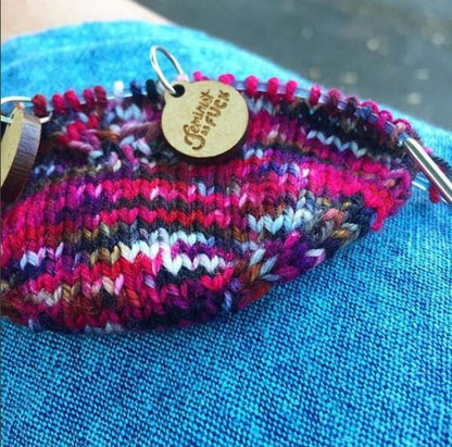 Feminist Stitch markers set, Girl Power, Stocking Stuffer, Rosie the riveter, the future is female stitch markers for knitting and crochet