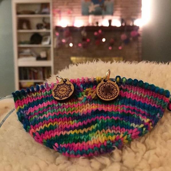 Fiber Friends stitch marker set, knitter gift,snag free stitch markers, sheep, llama, alpaca, buffalo, bunny, goat.Crochet progress keepers
