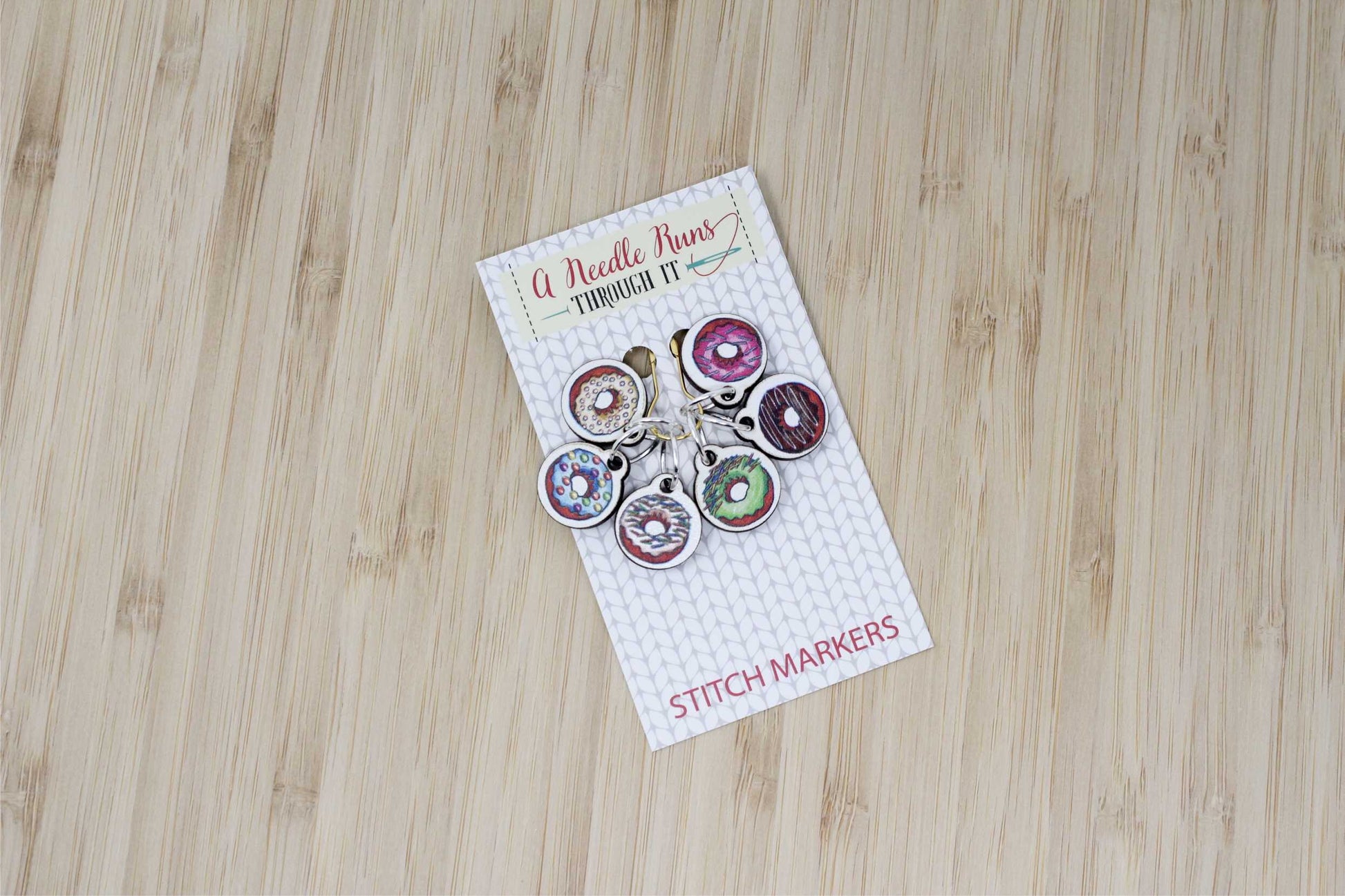 Doughnuts Stitch markers set, sock knitter, donuts assortment snag free stitch markers, crochet stitch markers, color stitch markers