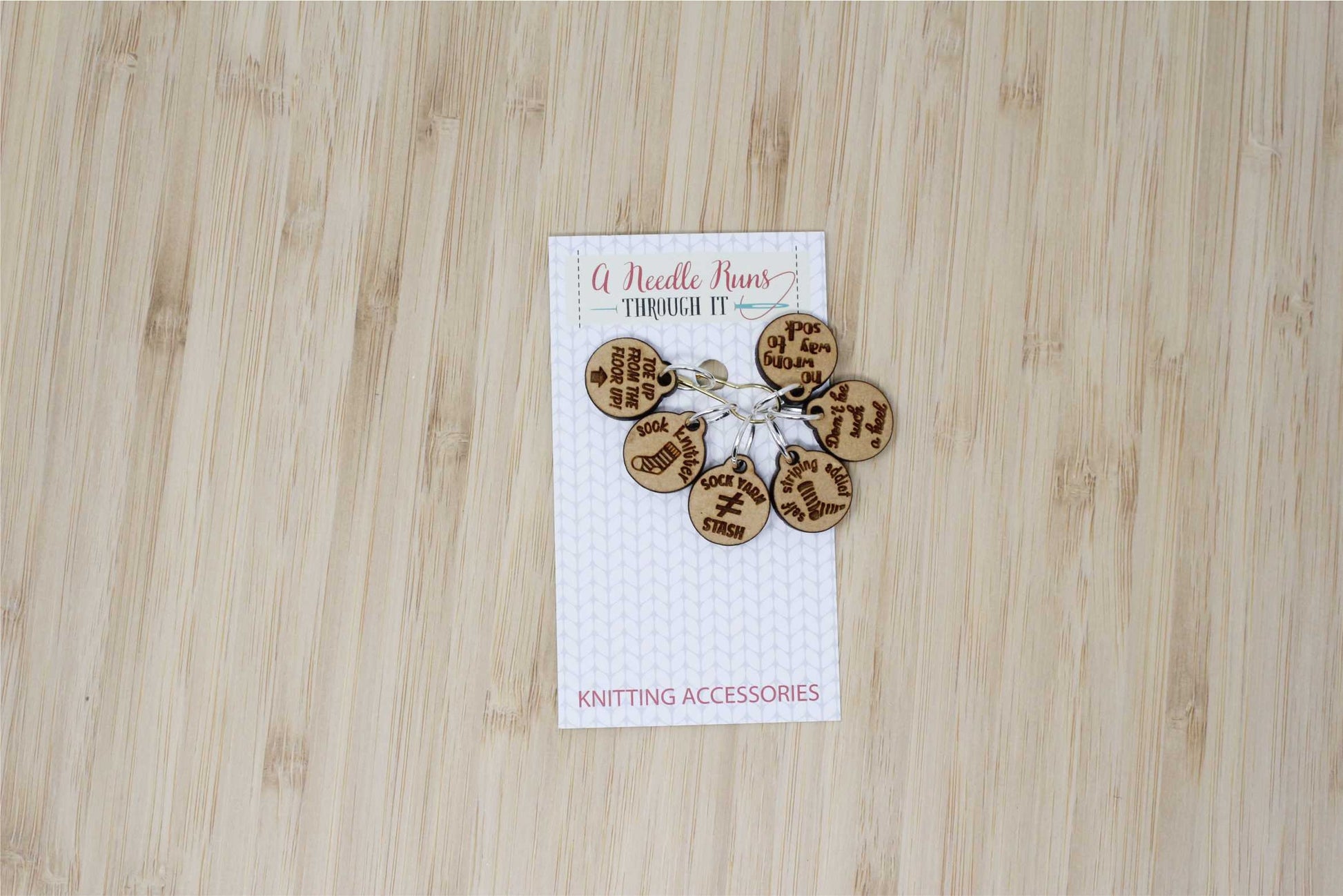 Sock knitting Stitch markers set, sock knitter, knitter gift, snag free stitch markers. Toe Up socks, crochet stitch markers, clasp markers