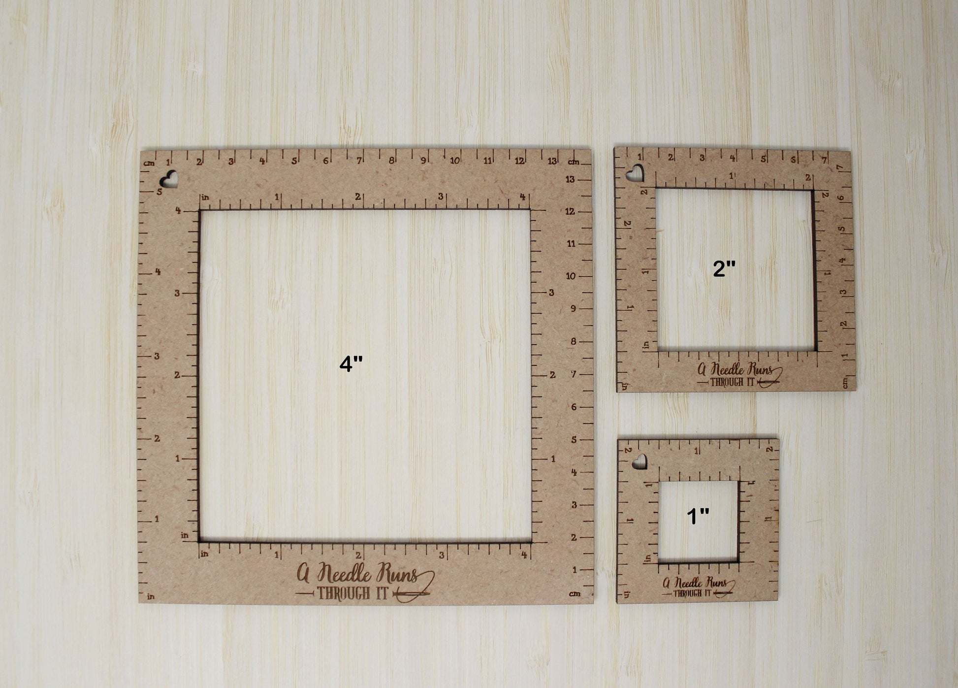 Knitting Gauge Swatch ruler, 4" ruler, 2"ruler or 1" ruler. Gauge Swatch crochet gauge ruler. Knitting tools