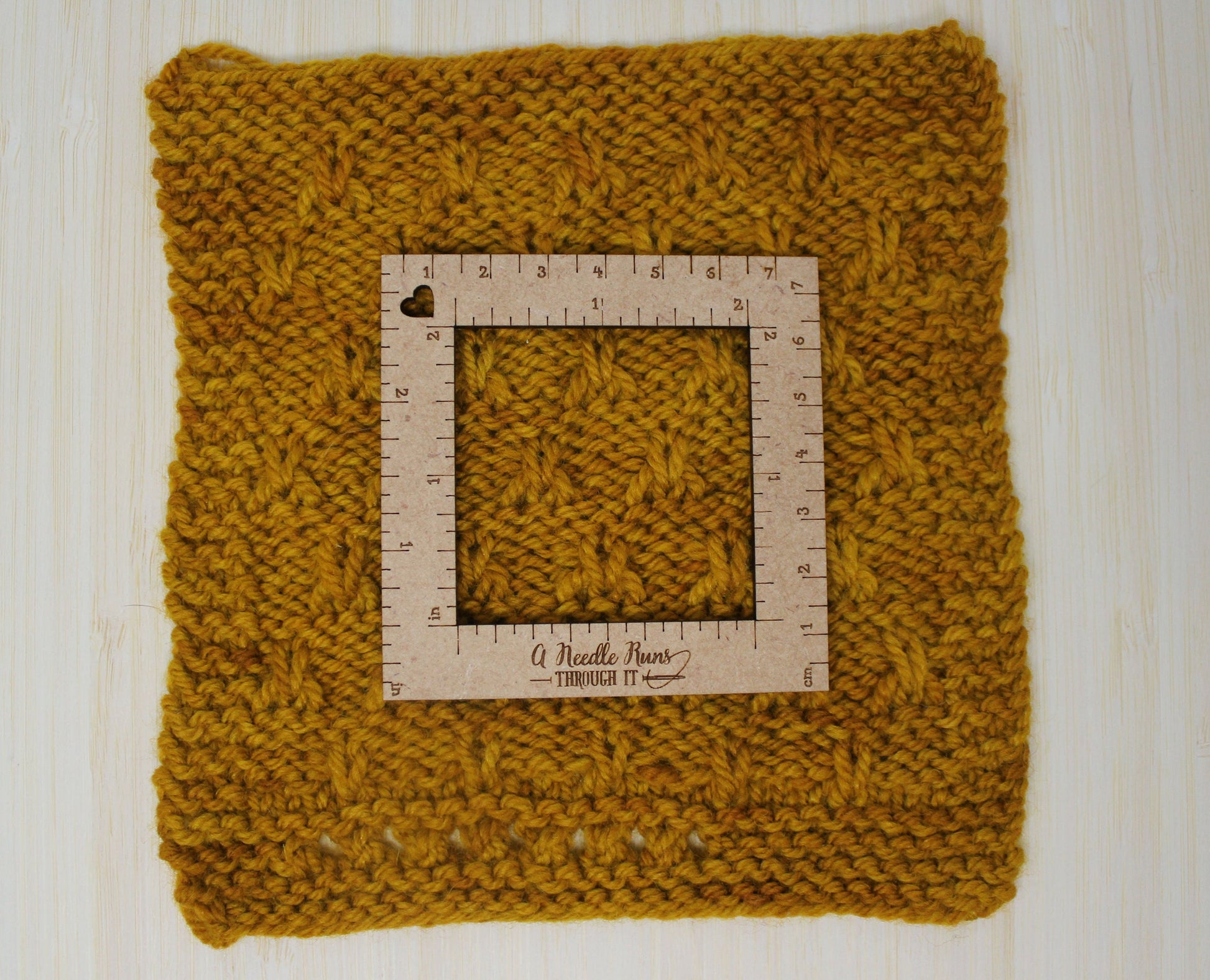 Knitting Gauge Swatch ruler, 4" ruler, 2"ruler or 1" ruler. Gauge Swatch crochet gauge ruler. Knitting tools