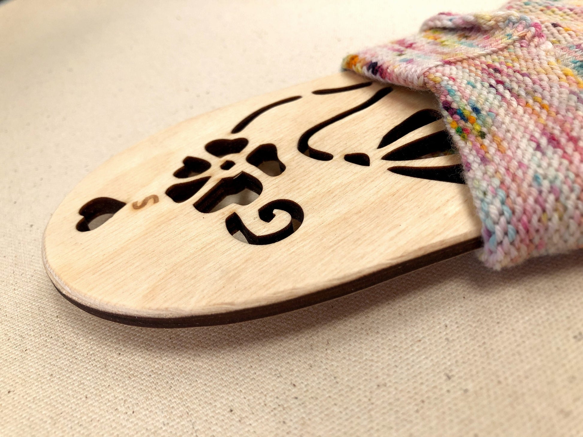 Hummingbird Sock Blockers, Birch Hummingbird Design Wood Sock blockers,pair of blockers for knitting socks. S, M, L sizes.Wood sock form