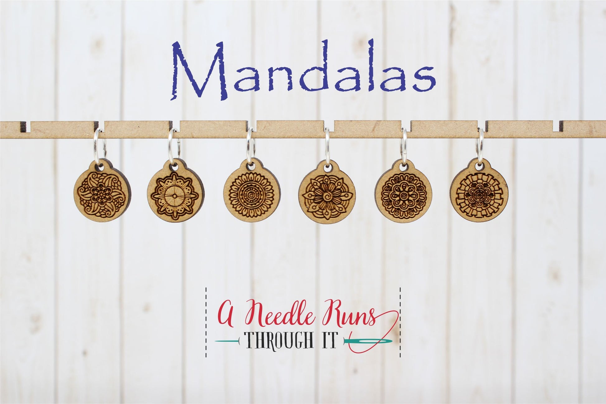 Mandala stitch marker set, snag free stitch markers. stitch markers for knitting. Snag Free Stitch markers, Crochet progress keepers