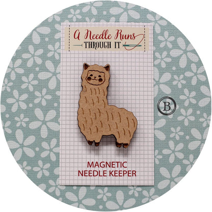 Cross Stitch Needle Minder, Embroidery needleminder, Wood Magnetic Needle Minder. Hand embroidery, Needle Keeper. Needleminder cross stitch