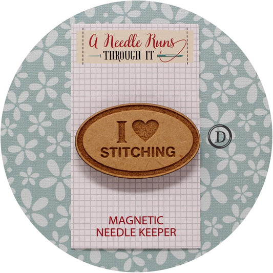 Cross Stitch Needle Minder, Cute stitcher needleminder,Wood Magnetic Needle Minder. Hand embroidery, Needle Keeper.Needleminder cross stitch