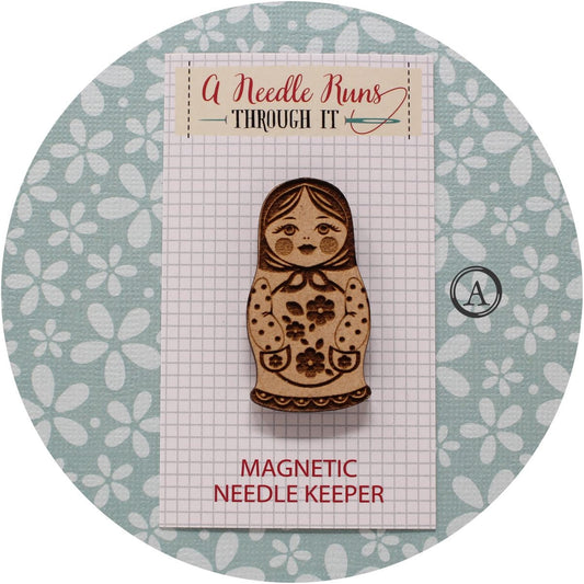Cross Stitch Needle Minder, Cross Stitch Designs, Wood Magnetic Needleminder. Hand embroidery, Needle Keeper. Cute design needle minders