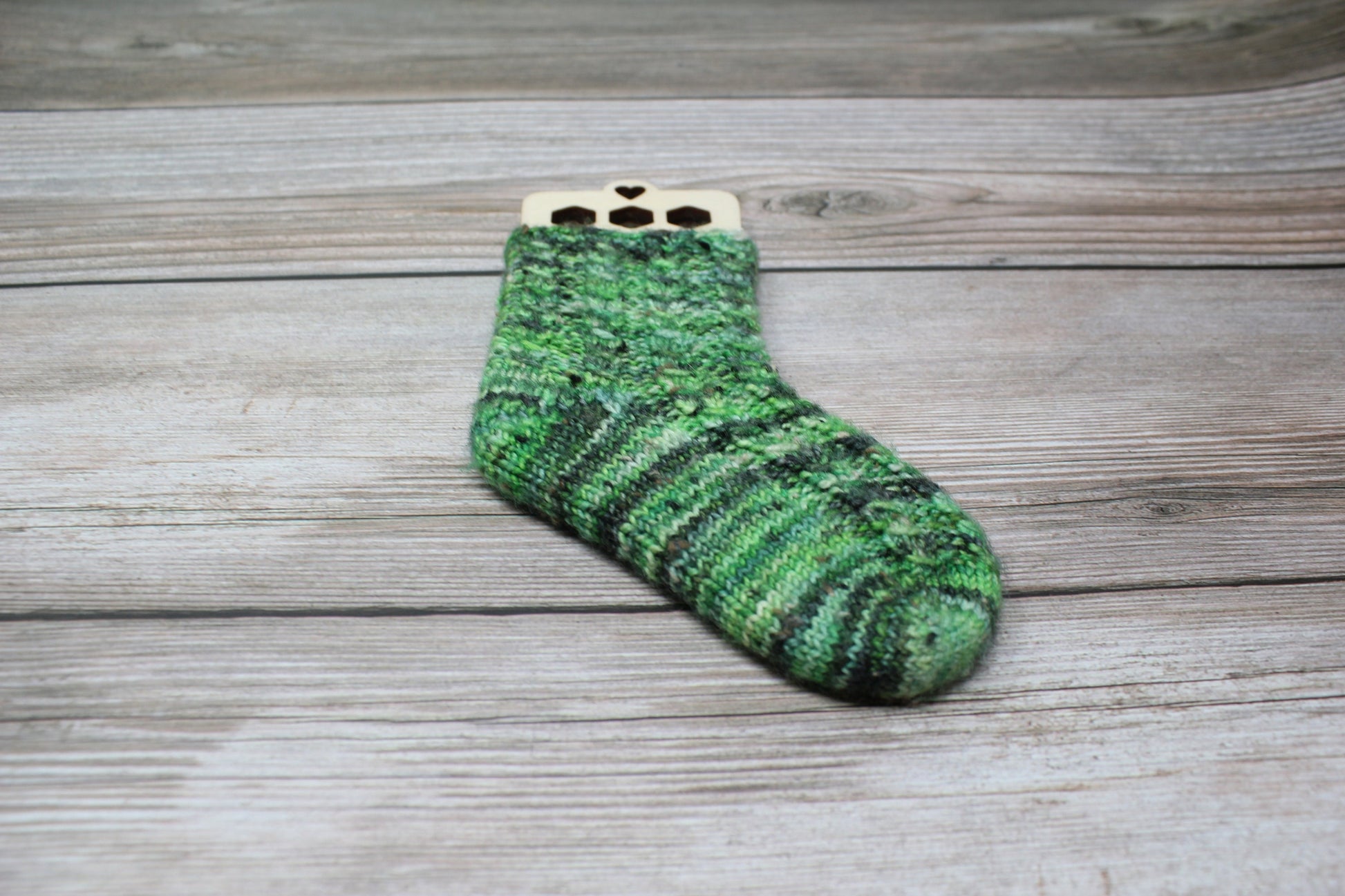 Bee Baby Sock Blockers, Baltic Birch Bee Design Wood Sock blockers, pair of blockers for knitting baby socks. Baby sock form