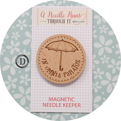 Cross Stitch Needle Minder, Cross Stitch Designs, Wood Magnetic Needle Minder. Hand embroidery, Needle Keeper. G Girls Needle Keeper