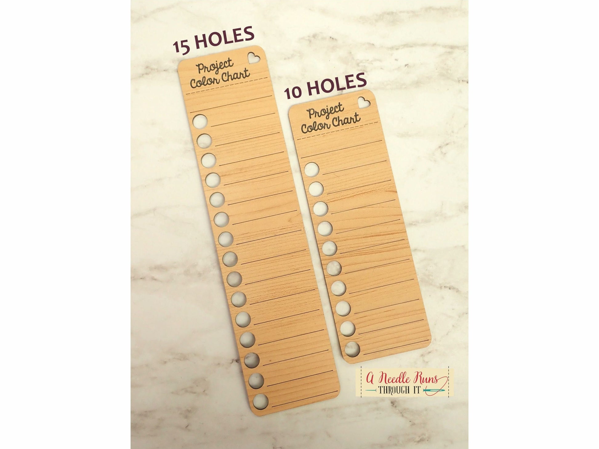 Erasable and Reusable Project Color Chart, For Embroidery, Cross Stitch, Knitting or Crochet