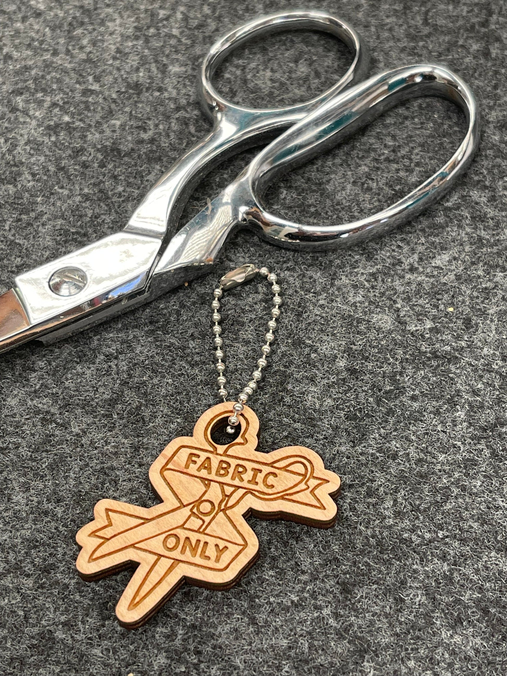 Fabric scissor fob. Scissors fob for fabric only