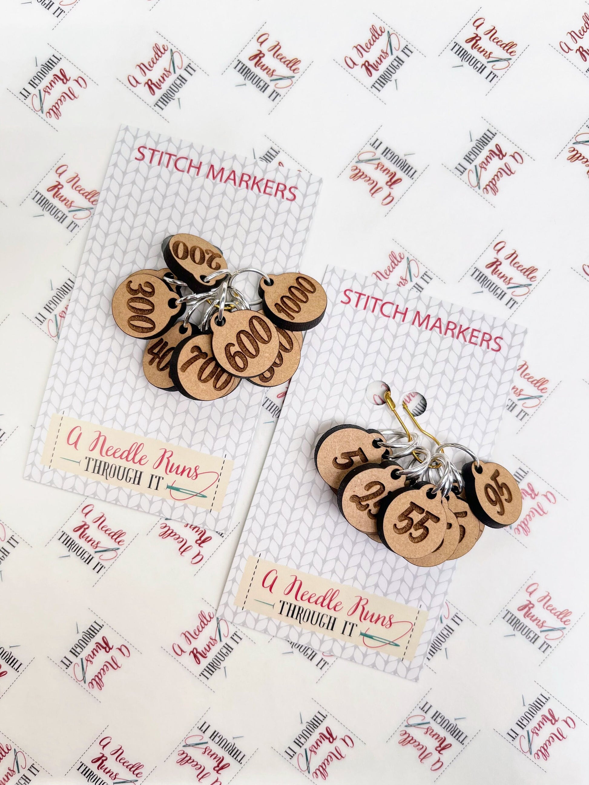 5-95 numbers Row Counter Stitch markers. Row counter for knitting or crochet. Stitch count markers for Knitting and Crochet. Clasp markers.