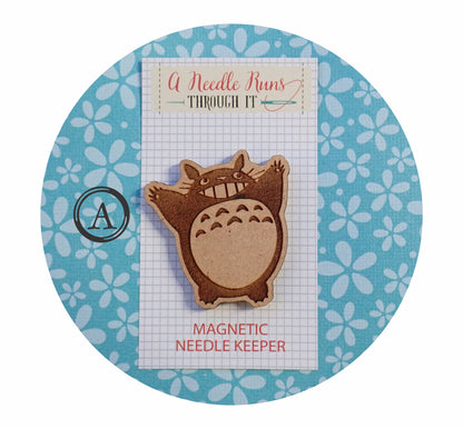 Cross Stitch Needle Minder,Forest friends needle minder,Wood Magnetic Needle Minder Hand embroidery, .Needle minder cross stitch