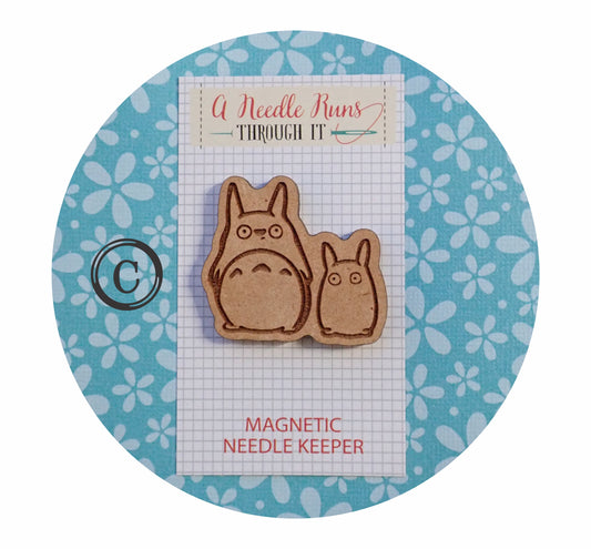 Cross Stitch Needle Minder,Forest friends needle minder,Wood Magnetic Needle Minder Hand embroidery, .Needle minder cross stitch