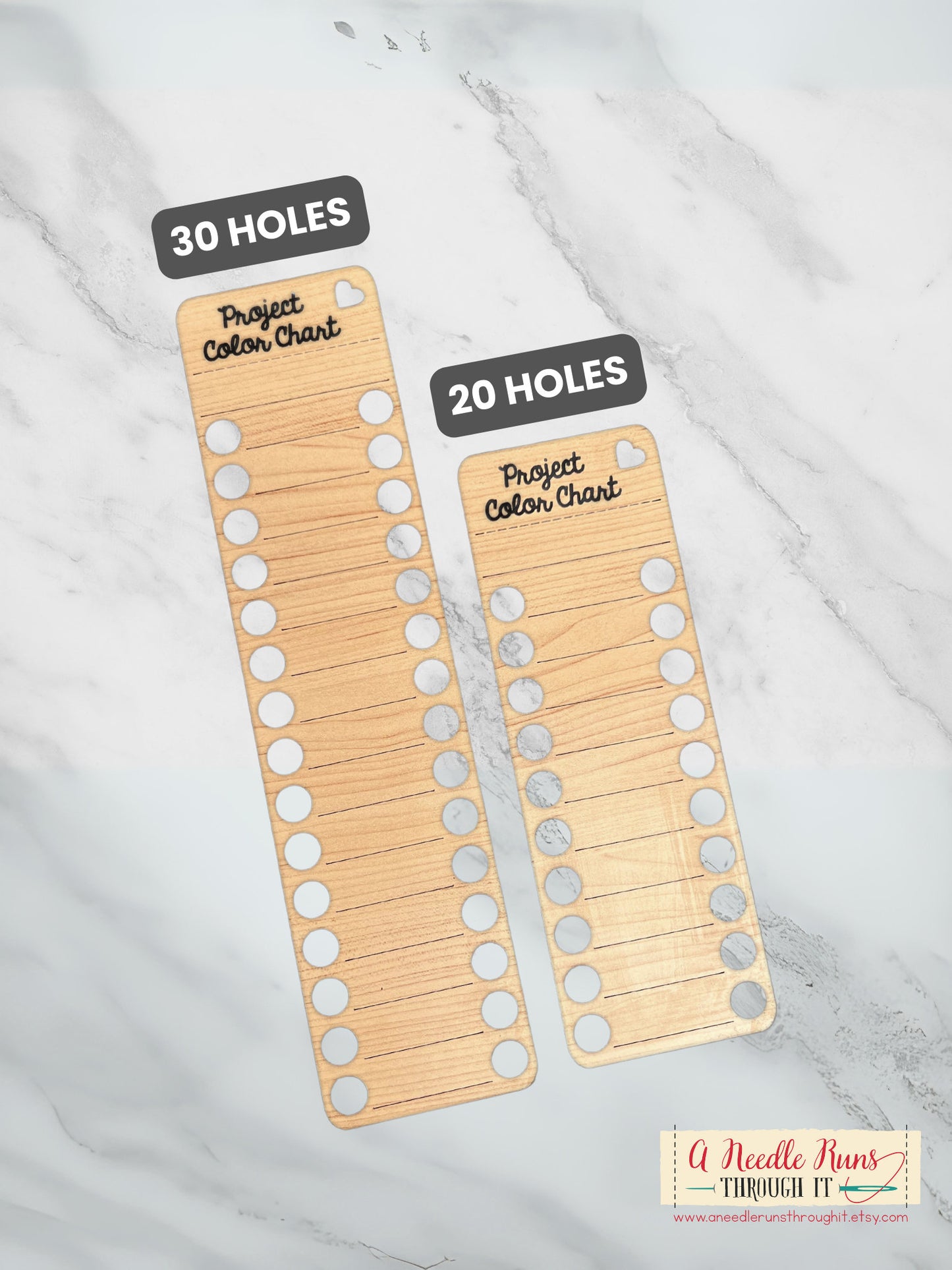 Erasable and Reusable Project Color Chart, For Embroidery, Cross Stitch, Knitting or Crochet