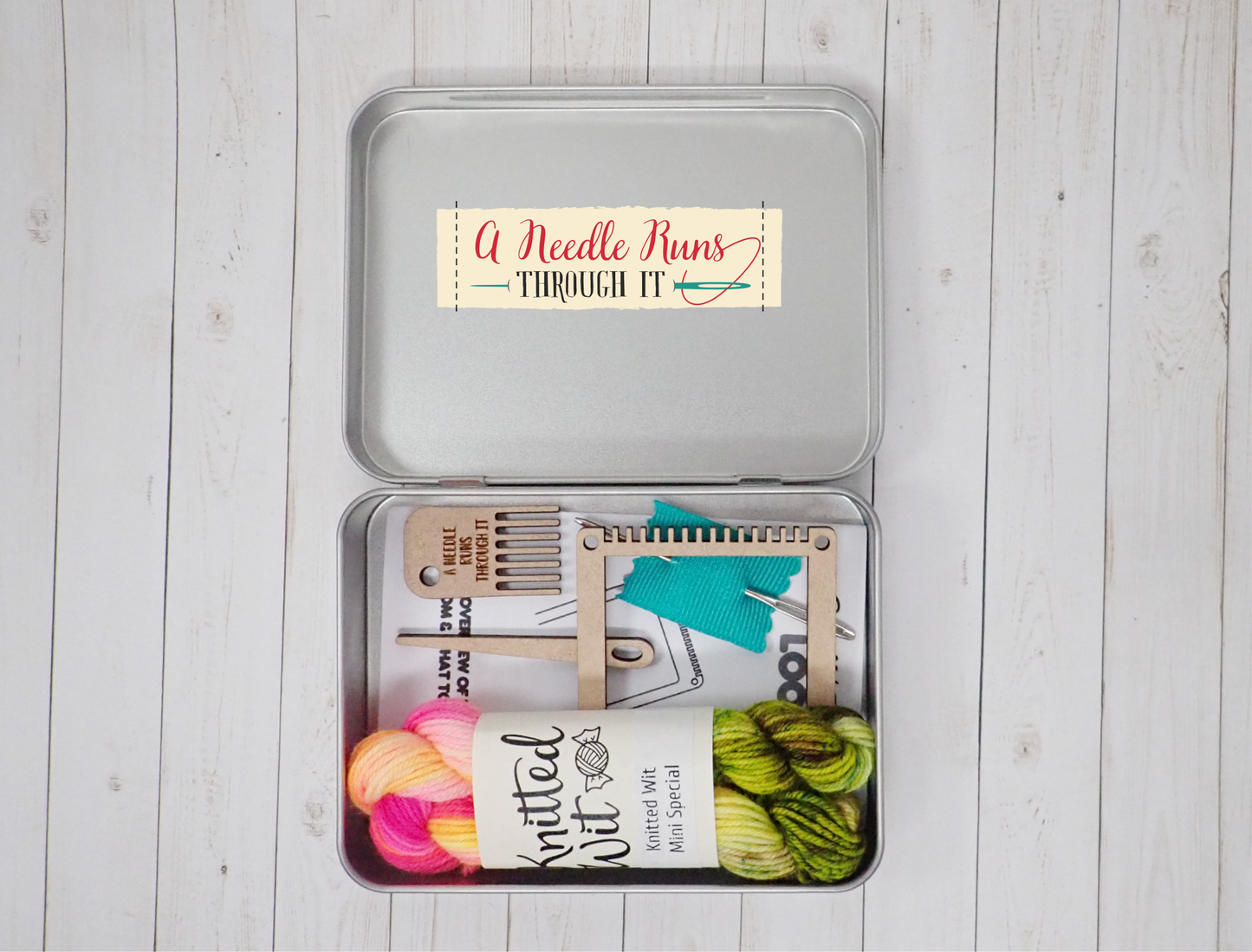 Mini Square Loom kit, craft kit weaving