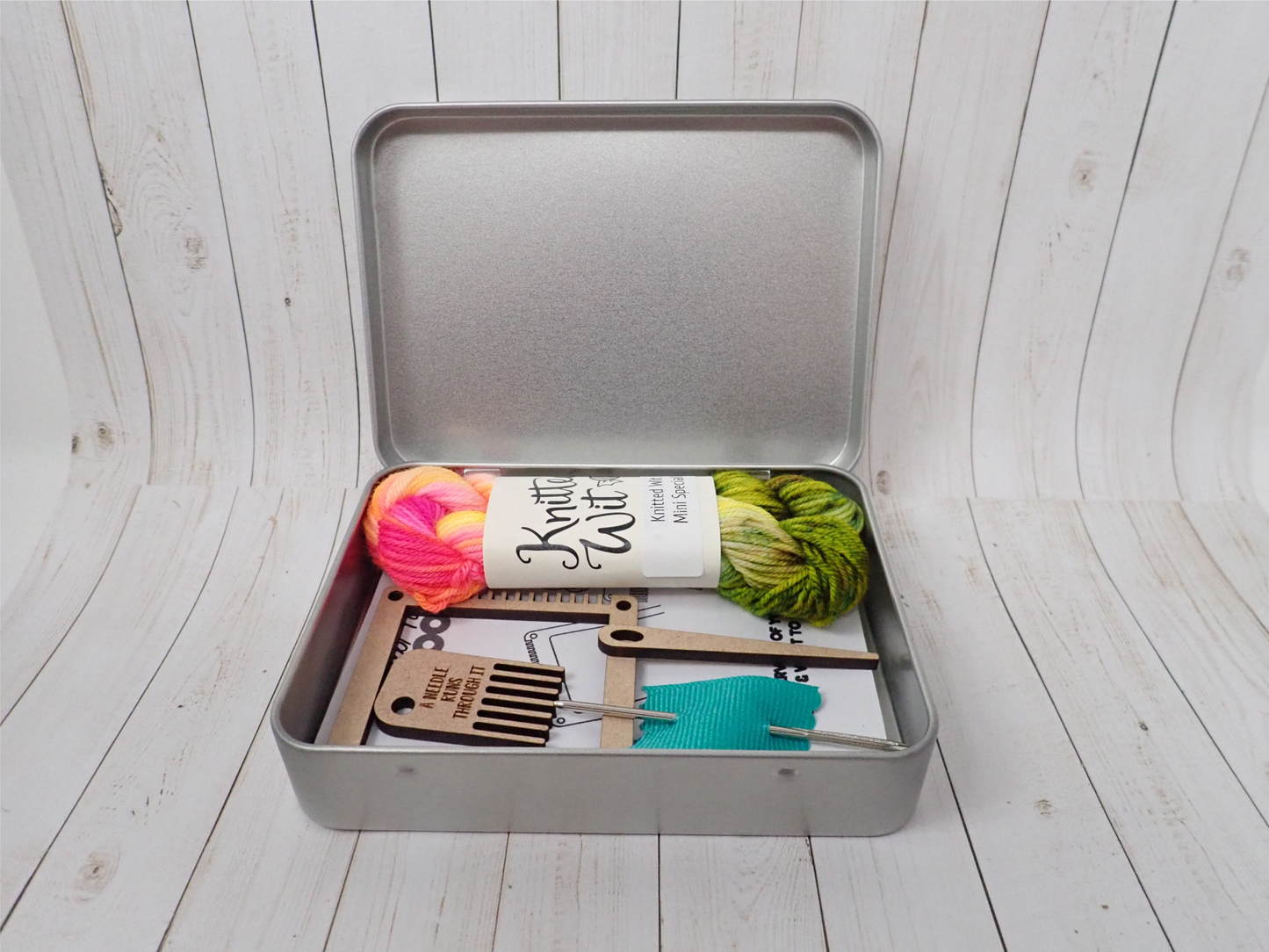 Mini Square Loom kit, craft kit weaving