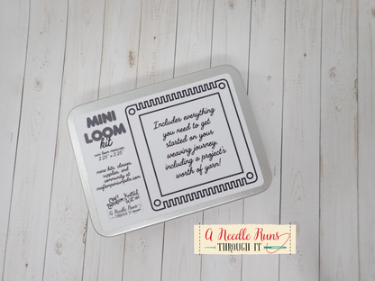 Mini Square Loom kit, craft kit weaving