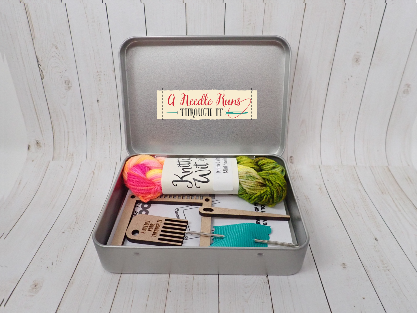 Mini Square Loom kit, craft kit weaving